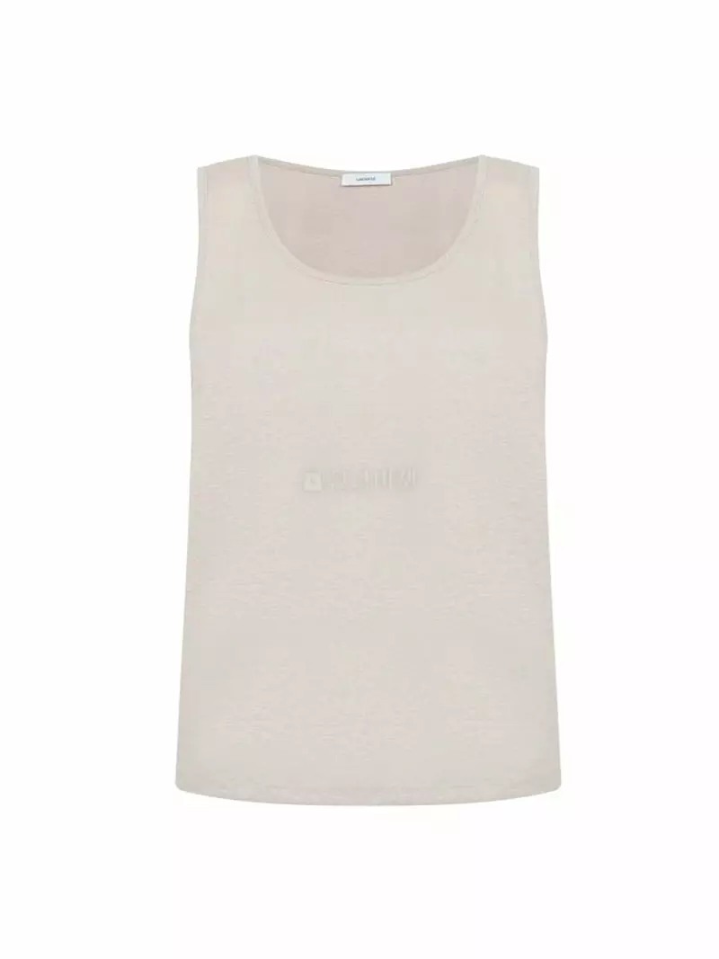 Lamerei - Korean Women Fashion - #momslook - U Neck Linen Sleeveless - 4