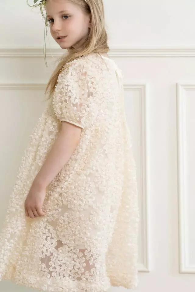 Le Bev - Korean Children Fashion - #childofig - Rose Tool One-piece - 4