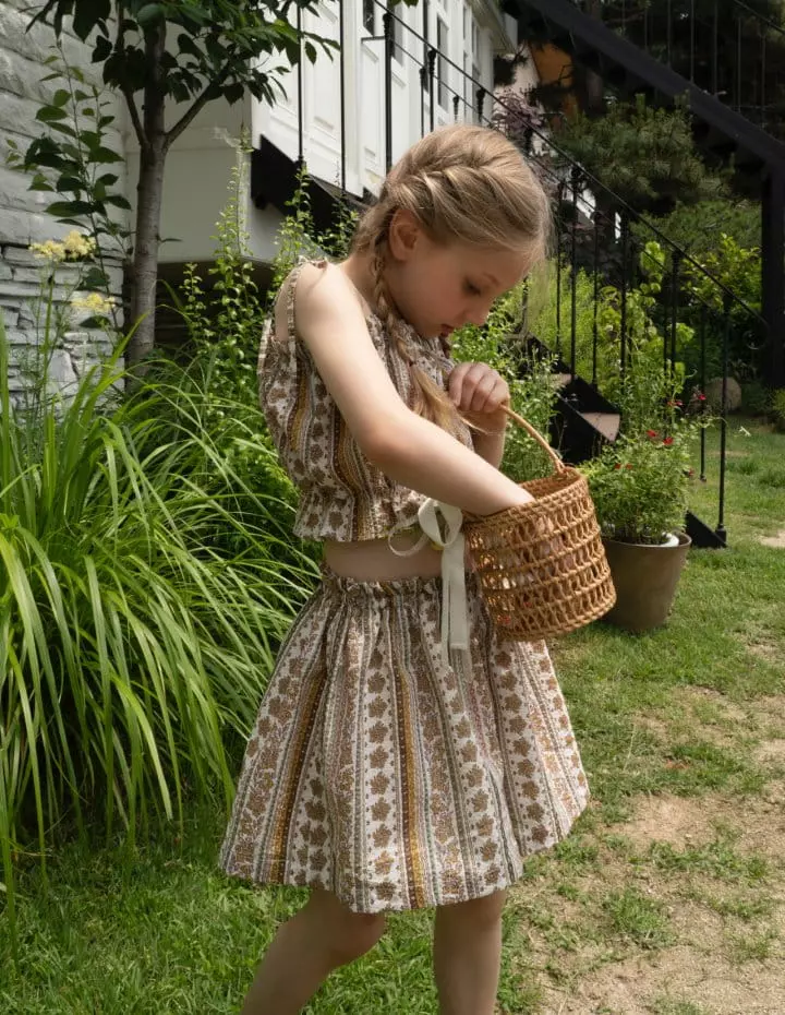 Le Bev - Korean Children Fashion - #childrensboutique - Rosely Top Bottom Set