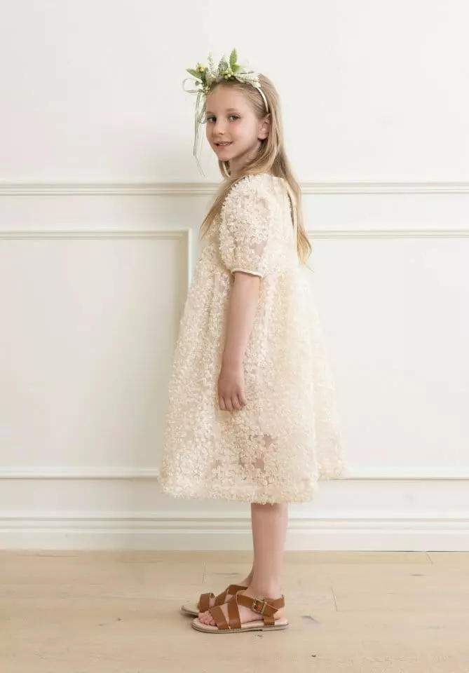 Le Bev - Korean Children Fashion - #designkidswear - Rose Tool One-piece - 5
