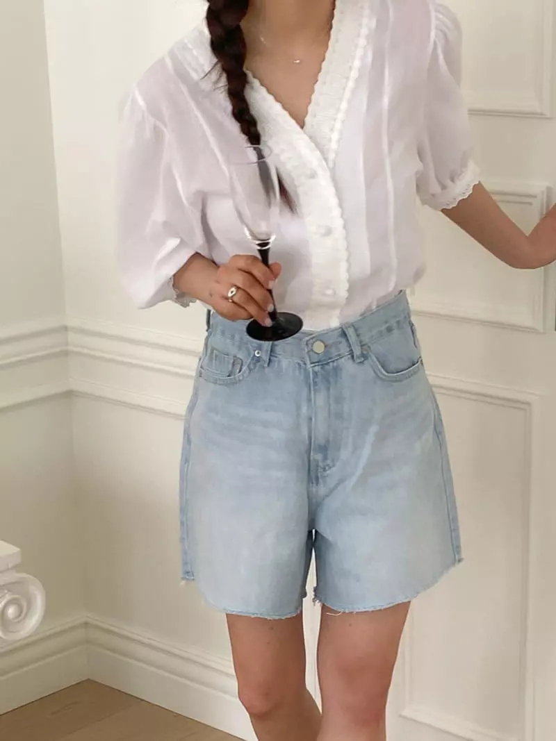 Lewin - Korean Women Fashion - #momslook - Lace Blouse - 12