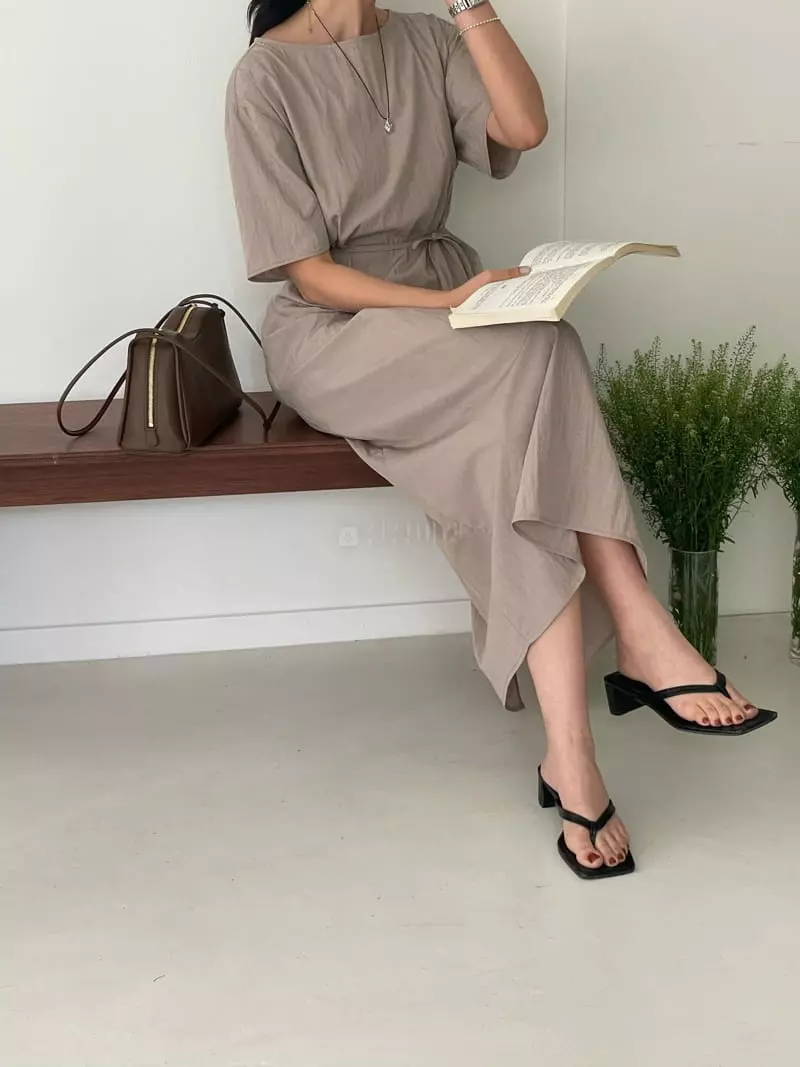 Lewin - Korean Women Fashion - #momslook - Elle One-piece - 11