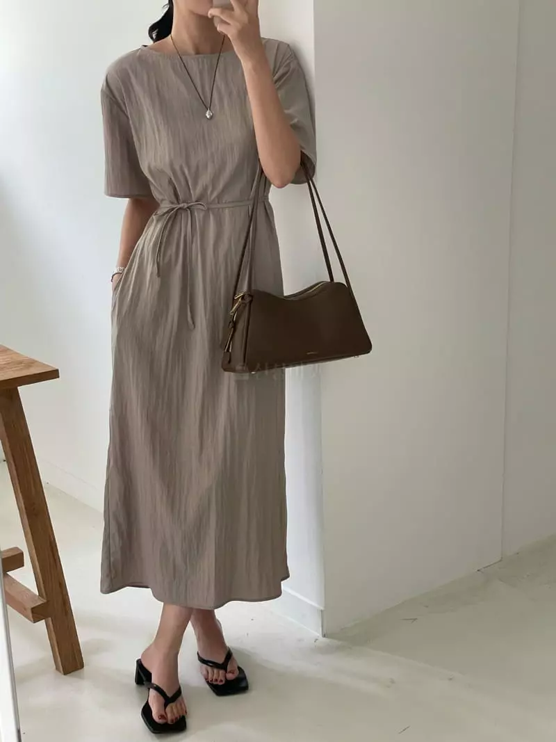 Lewin - Korean Women Fashion - #momslook - Elle One-piece - 5