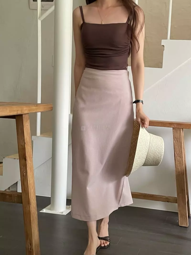 Lewin - Korean Women Fashion - #momslook - Mori Slit Skirt