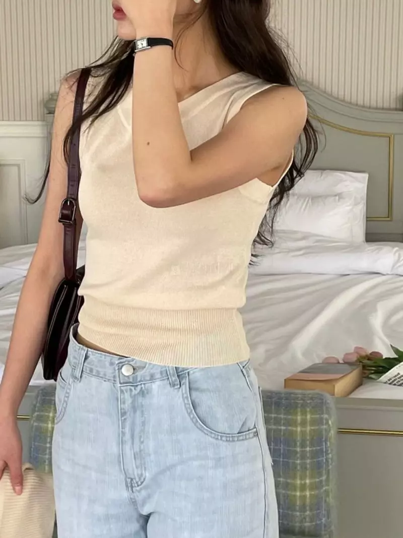 Lewin - Korean Women Fashion - #momslook - Biscos Sleeveless - 10