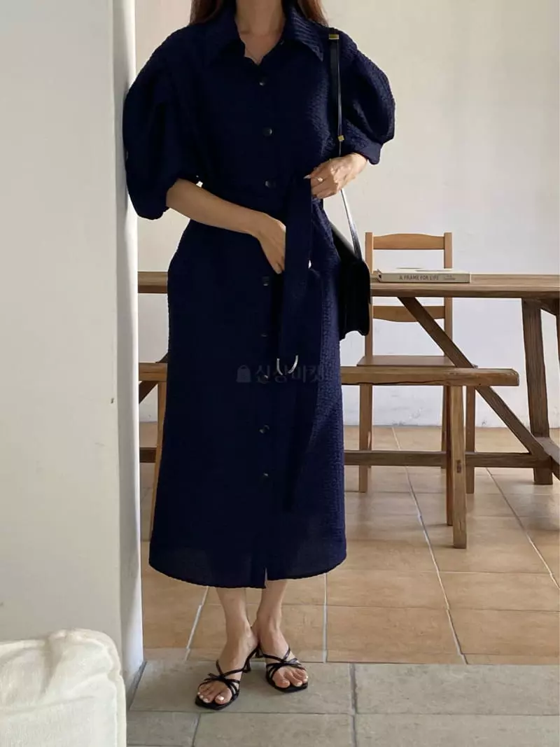 Lewin - Korean Women Fashion - #restrostyle - Eain One-piece - 10
