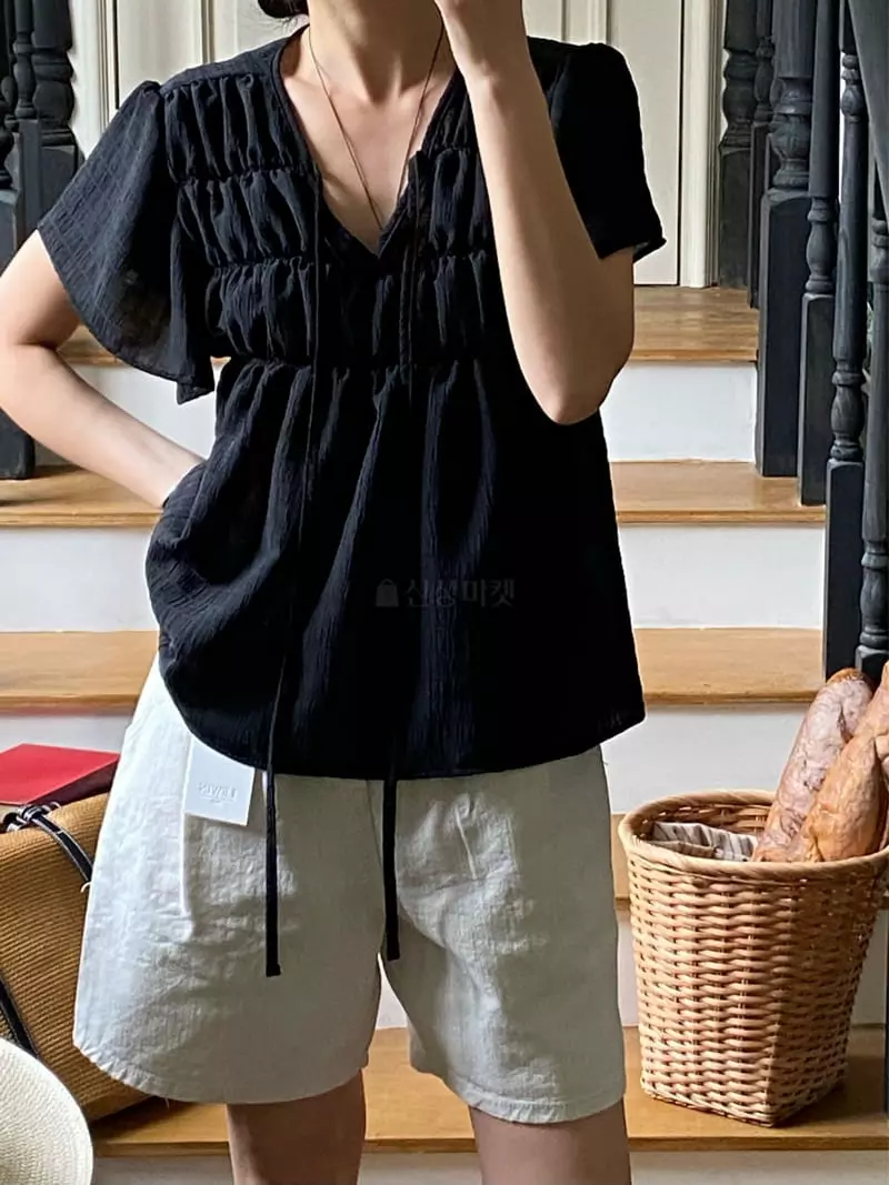 Lewin - Korean Women Fashion - #romanticstyle - Lilly Blouse - 5