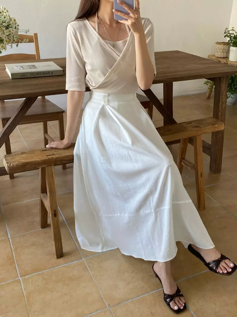 Lewin - Korean Women Fashion - #thelittlethings - Layered Tee - 7