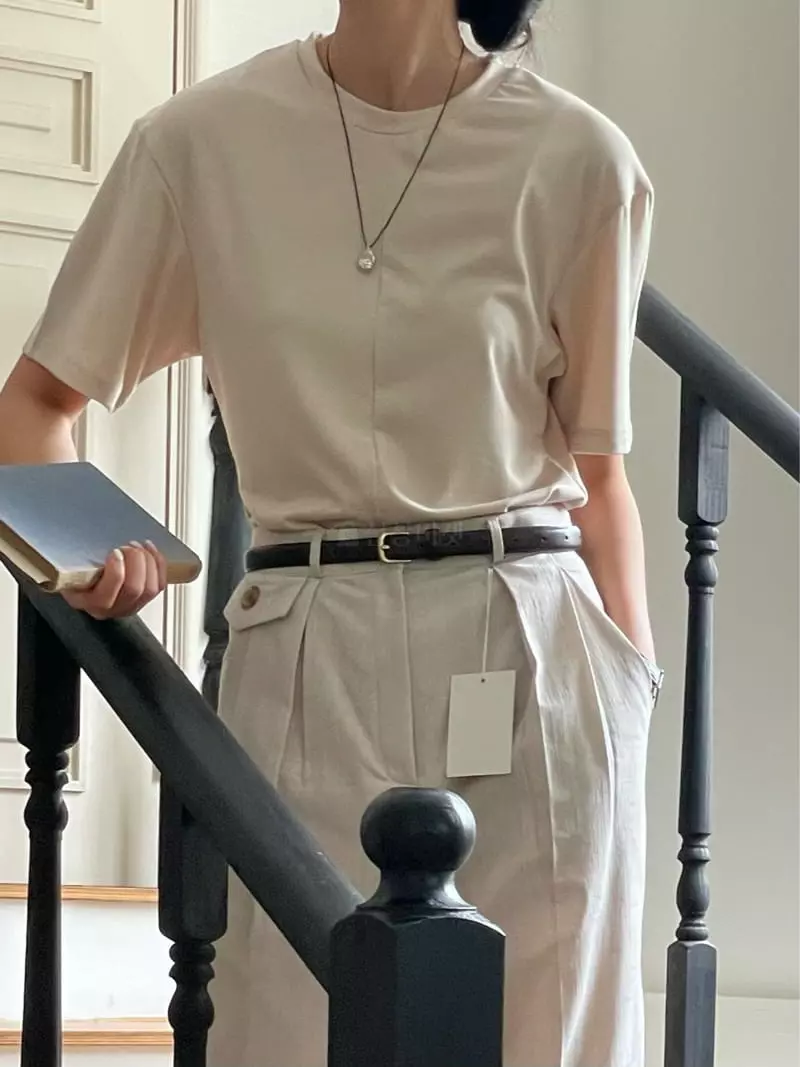 Lewin - Korean Women Fashion - #womensfashion - Button Pants