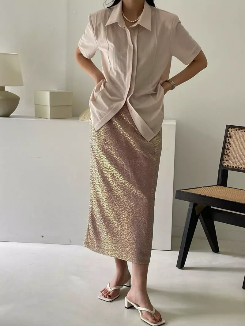 Lewin - Korean Women Fashion - #womensfashion - Spankle Skirt - 11