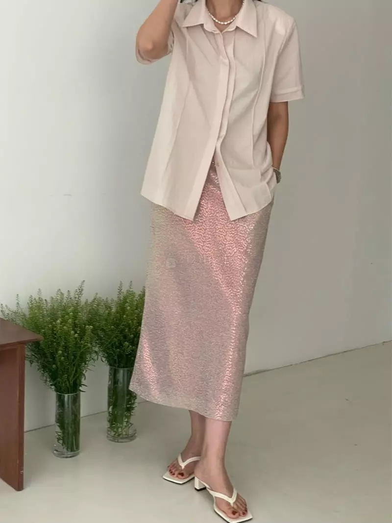 Lewin - Korean Women Fashion - #womensfashion - Spankle Skirt - 9