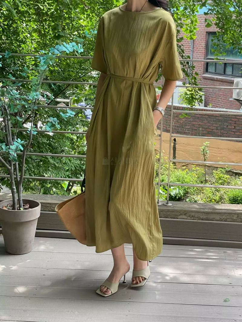 Lewin - Korean Women Fashion - #momslook - Elle One-piece - 4