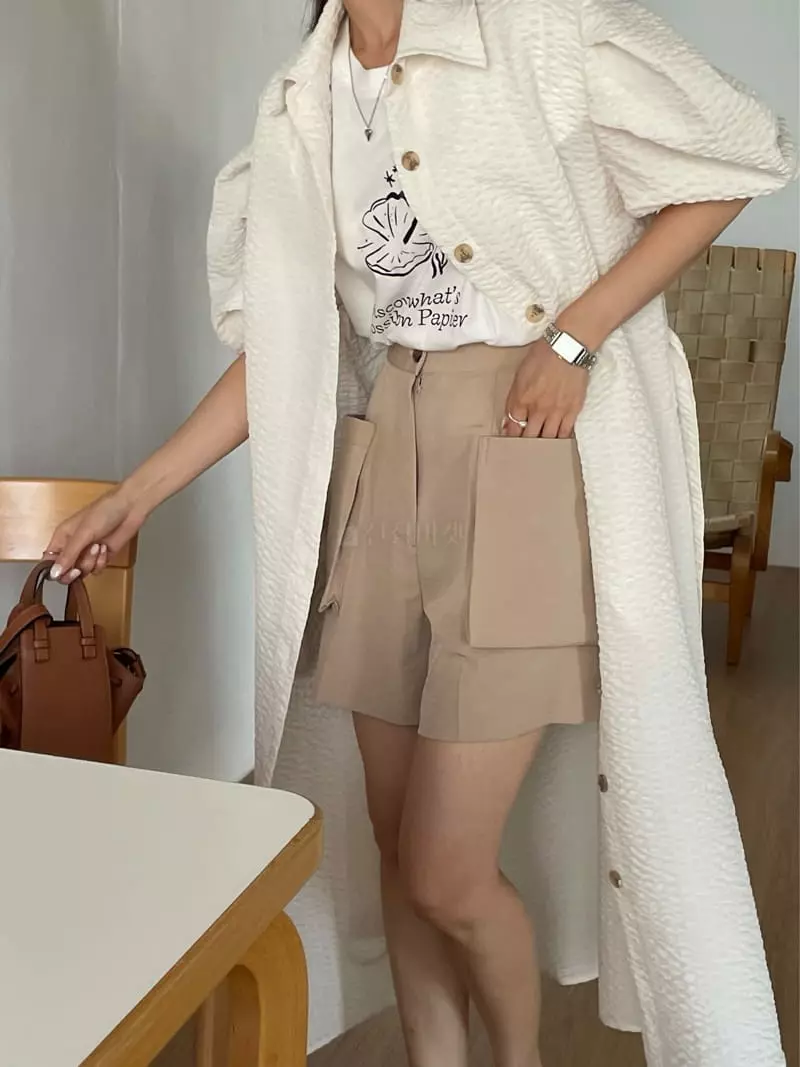Lewin - Korean Women Fashion - #womensfashion - Cargo Shorts - 8