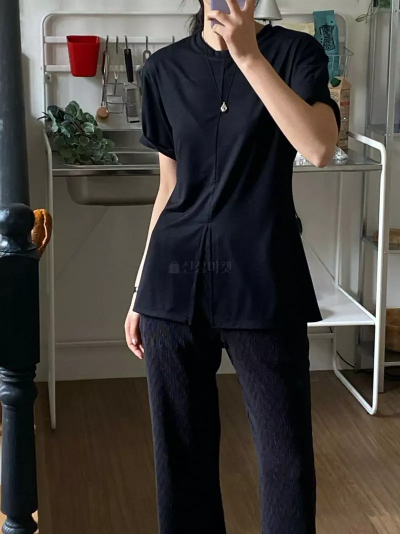 Lewin - Korean Women Fashion - #womensfashion - Boa Tee - 9