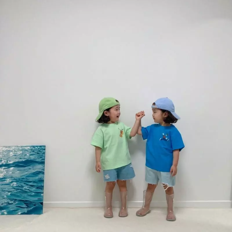 Little Rabbit - Korean Children Fashion - #kidsshorts - Character Tee