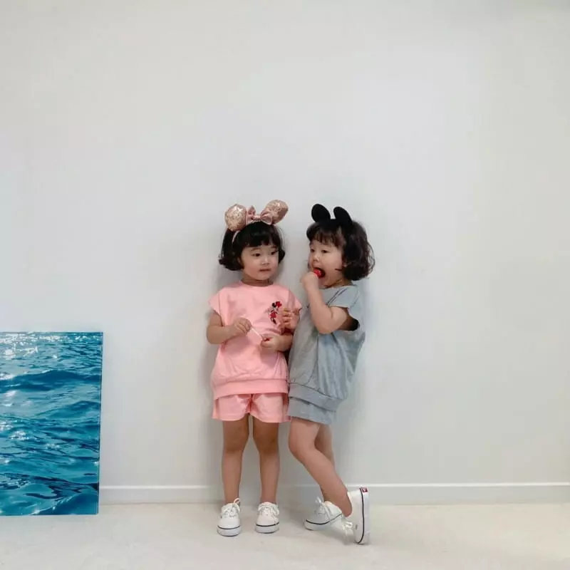 Little Rabbit - Korean Children Fashion - #toddlerclothing - Character Top Bottom Set - 9
