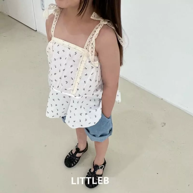 Littleb - Korean Children Fashion - #childofig - Lace Top Sleeveless - 11