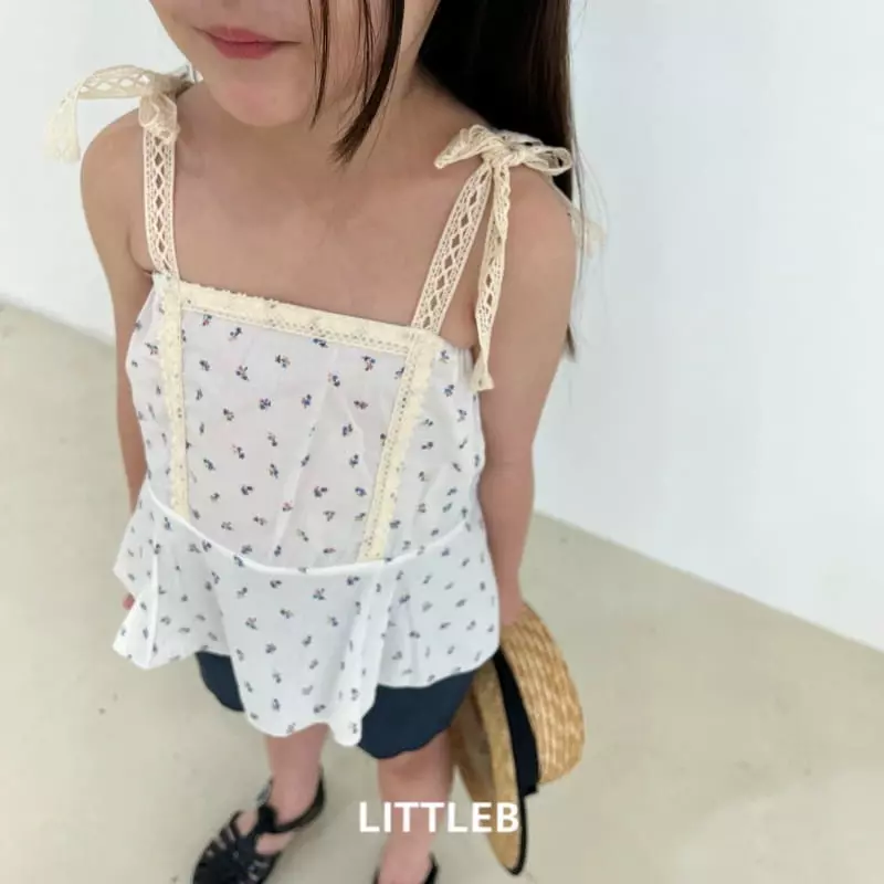 Littleb - Korean Children Fashion - #magicofchildhood - Lace Top Sleeveless - 7