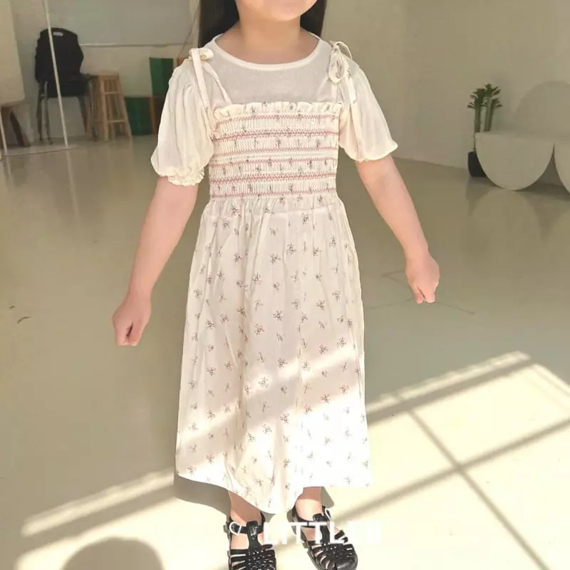 Littleb - Korean Children Fashion - #minifashionista - Smocked One-piece - 4