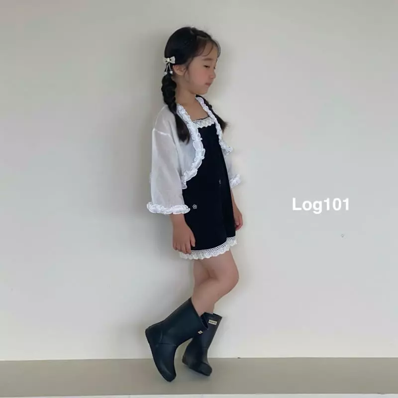 Log101 - Korean Children Fashion - #magicofchildhood - Flower Jumpsuit - 2
