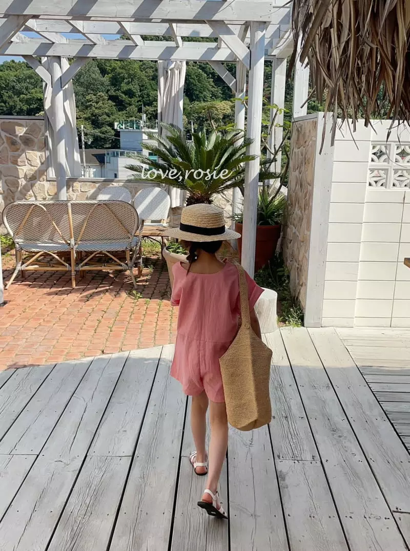 Love Rosie - Korean Children Fashion - #Kfashion4kids - Nothing Linen Jumpsuit - 7