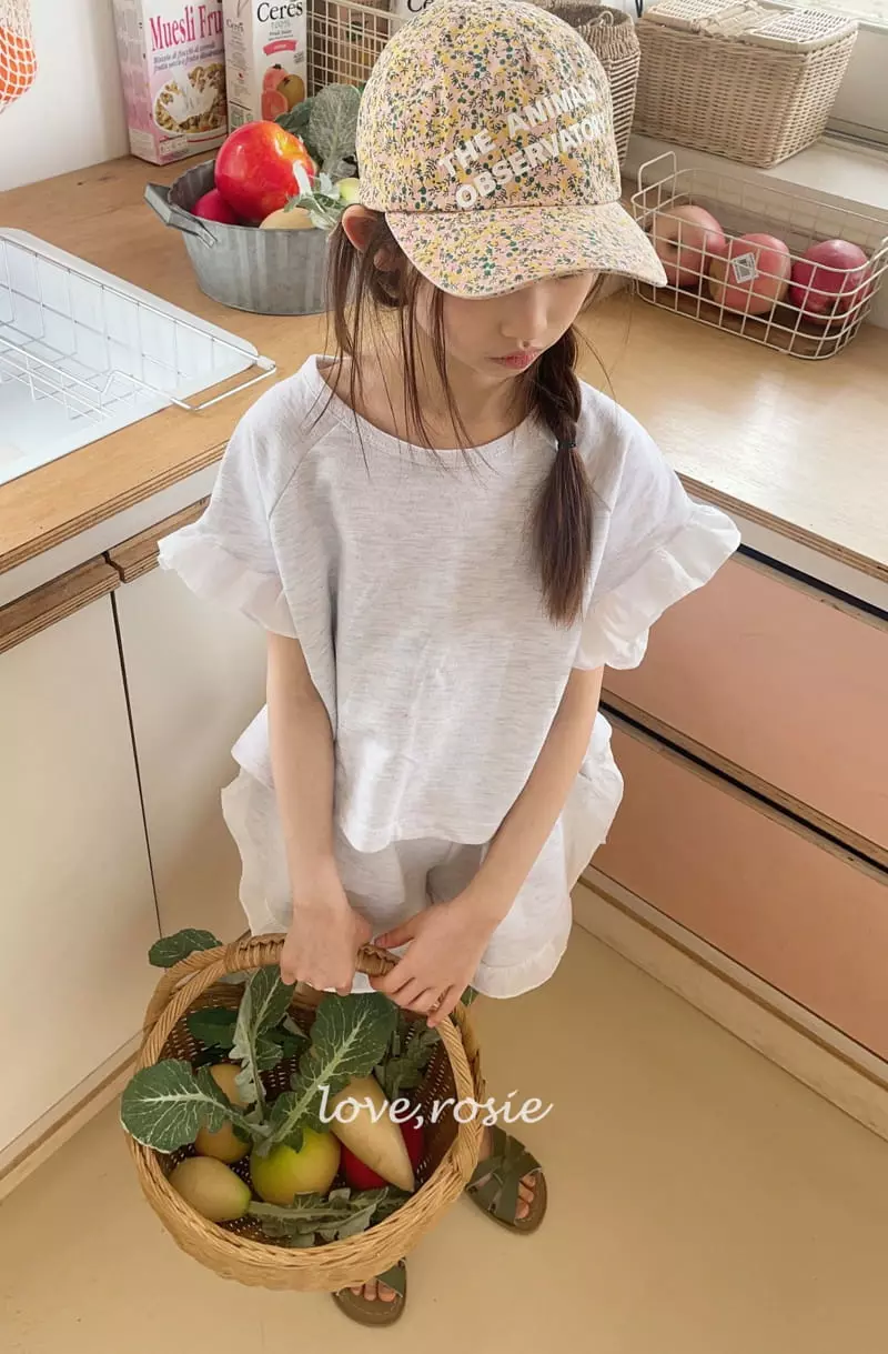 Love Rosie - Korean Children Fashion - #childrensboutique - Charlotte Frill Shorts Set - 7