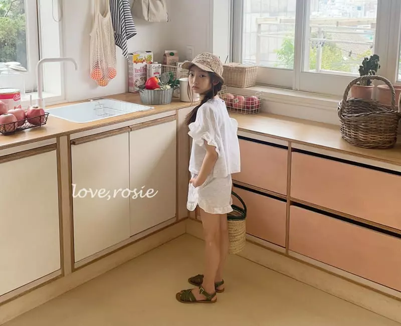 Love Rosie - Korean Children Fashion - #designkidswear - Charlotte Frill Shorts Set - 8