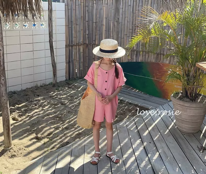 Love Rosie - Korean Children Fashion - #discoveringself - Nothing Linen Jumpsuit - 2
