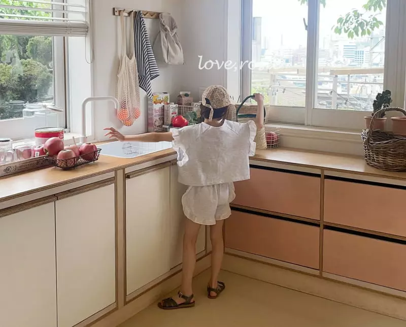 Love Rosie - Korean Children Fashion - #todddlerfashion - Charlotte Frill Shorts Set - 4