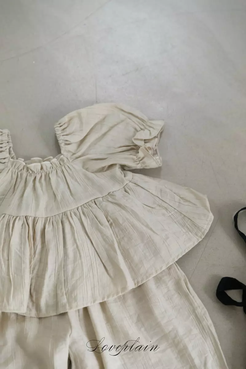 Loveplain - Korean Children Fashion - #childofig - Vacance Top Bottom Set - 6