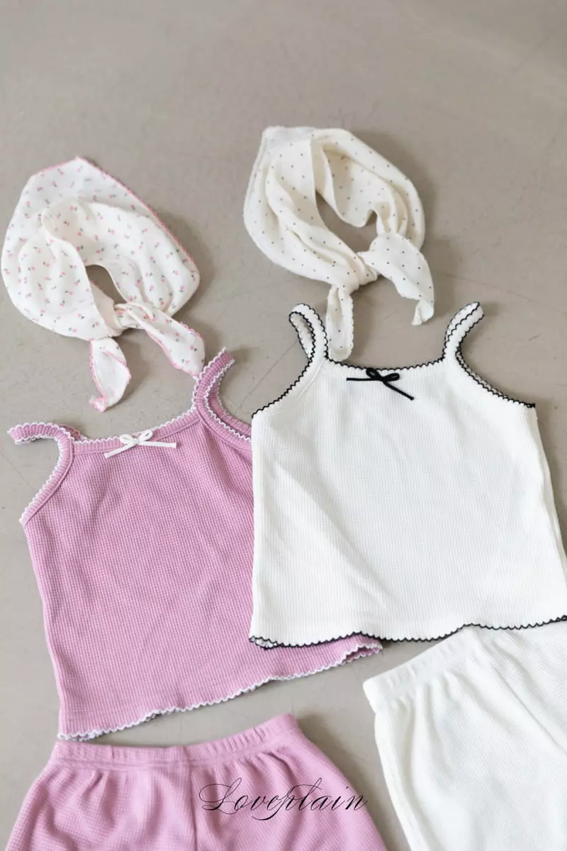 Loveplain - Korean Children Fashion - #kidsshorts - Waffle Set - 3