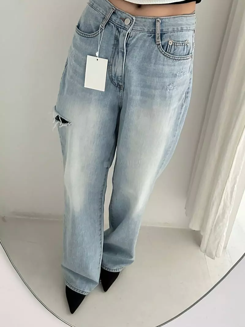 Lumiple - Korean Women Fashion - #momslook - 5057 Wide Pants - 7