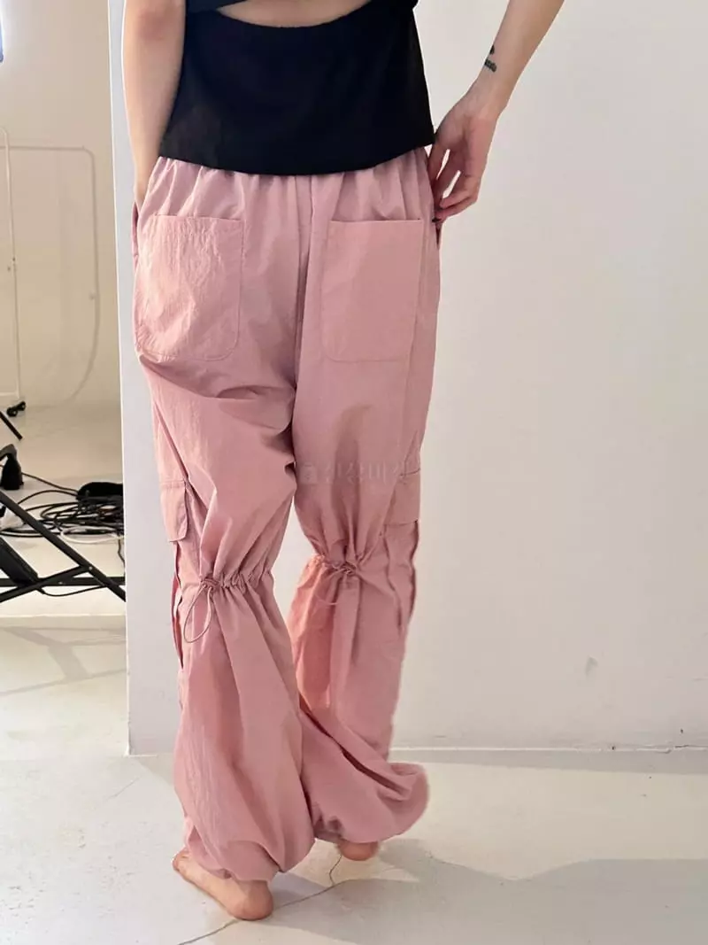 Lumiple - Korean Women Fashion - #momslook - Floral Pants - 2
