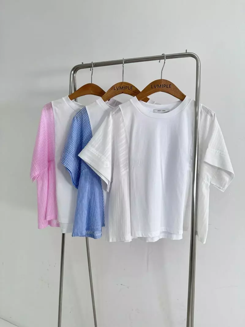Lumiple - Korean Women Fashion - #womensfashion - Classic Tee - 4