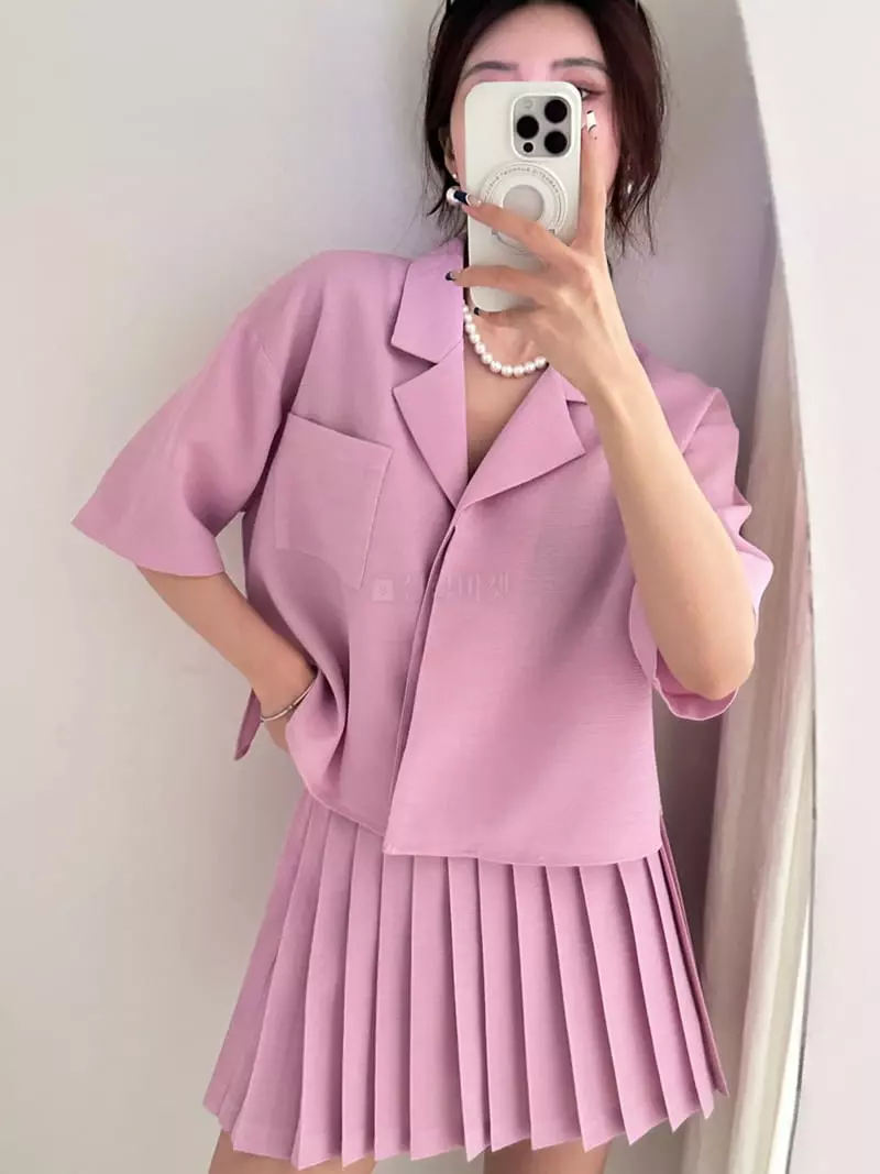 Lumiple - Korean Women Fashion - #vintageinspired - Vanila Shirt - 2