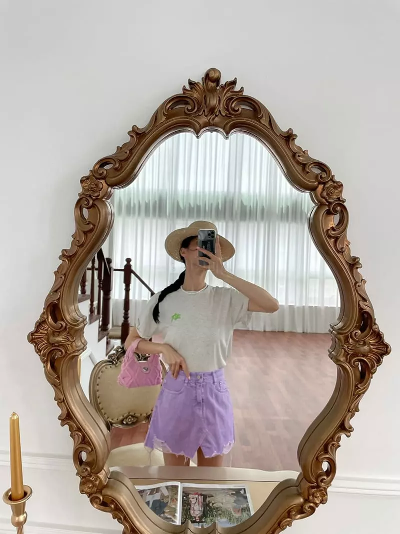 Lumiple - Korean Women Fashion - #womensfashion - Patch Tee