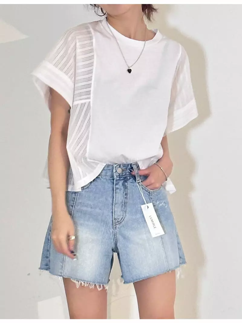 Lumiple - Korean Women Fashion - #womensfashion - Classic Tee - 3