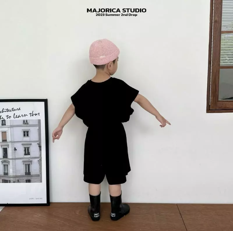 Majorica - Korean Children Fashion - #Kfashion4kids - Drop Top Bottom Set - 9