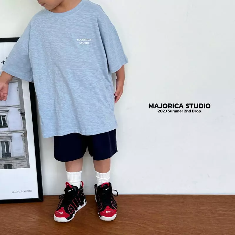 Majorica - Korean Children Fashion - #childofig - Piping Sleeveless Short Sleeves Bottom Set - 3