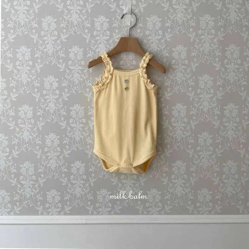 Milk Balm - Korean Baby Fashion - #babyfashion - Angella Sleeveless Bodysuit