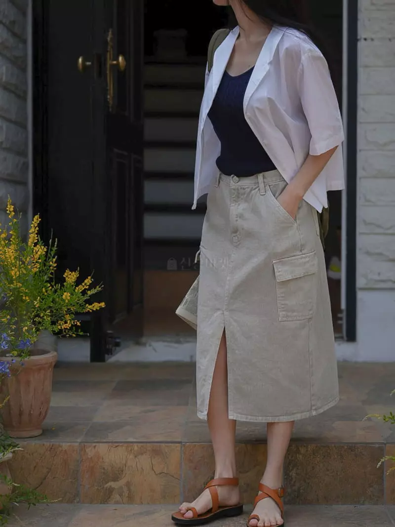 Milui - Korean Women Fashion - #momslook - Pen Skirt - 6