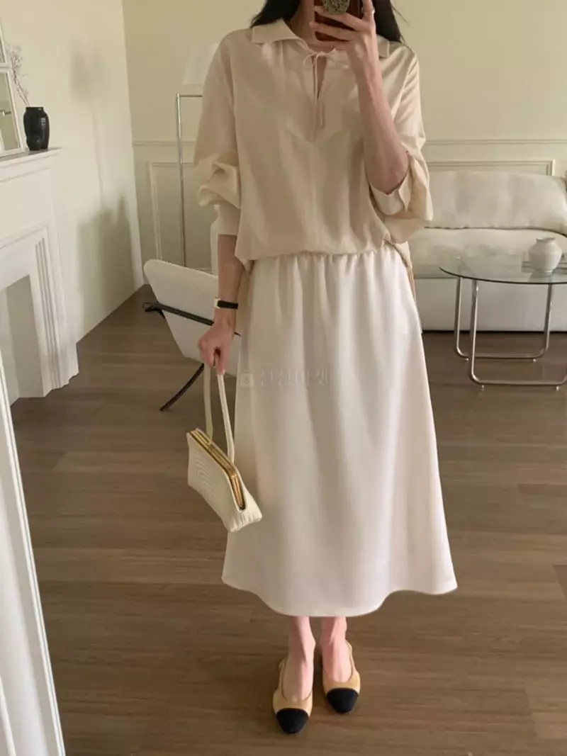 Milui - Korean Women Fashion - #momslook - Cur Blouse - 6