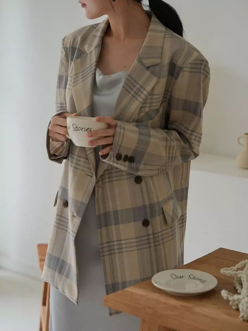 Milui - Korean Women Fashion - #momslook - Co Jacket - 10