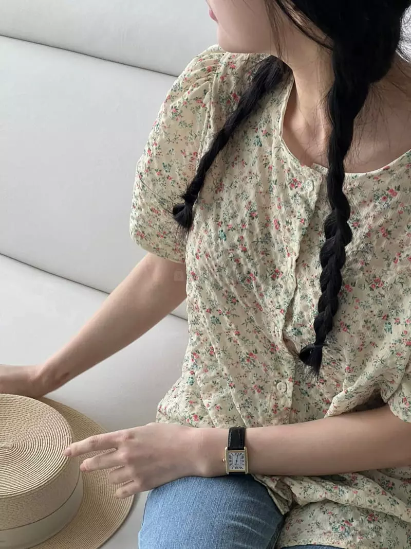 Milui - Korean Women Fashion - #momslook - Indi Blouse - 7