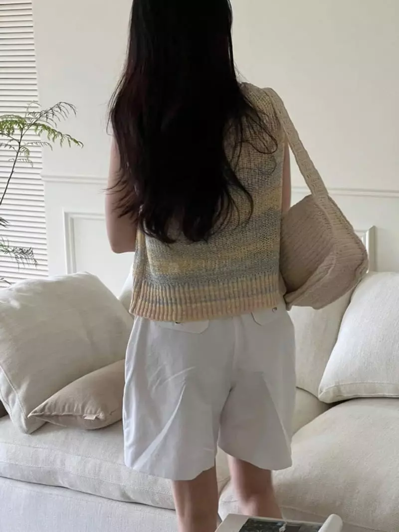 Milui - Korean Women Fashion - #womensfashion - Iso Knit Tee - 4