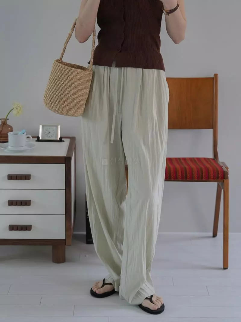 Milui - Korean Women Fashion - #momslook - Ritz Pants - 9