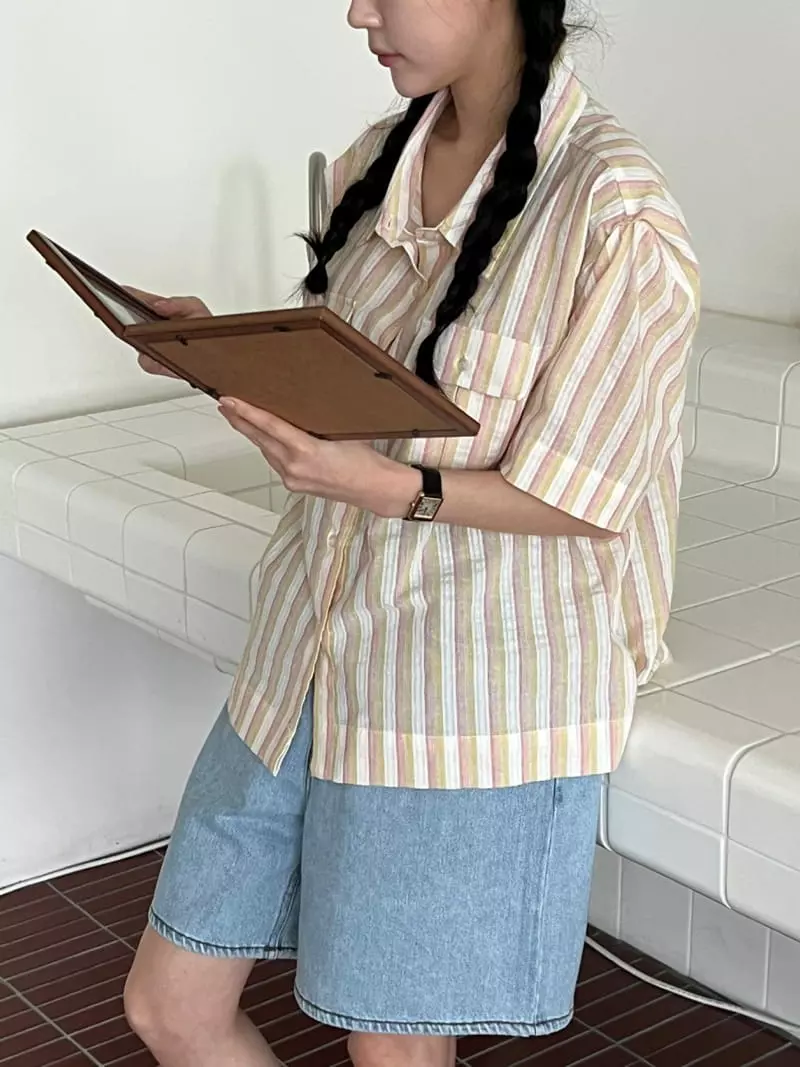 Milui - Korean Women Fashion - #momslook - Roi Shirt