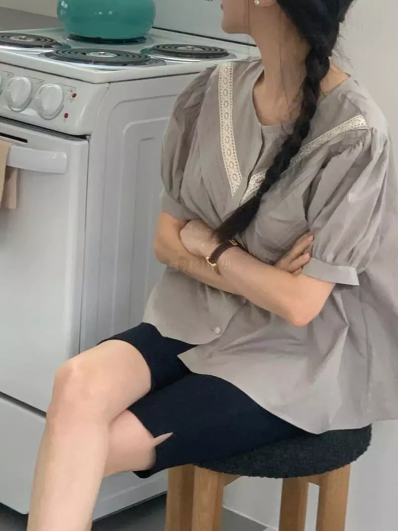 Milui - Korean Women Fashion - #momslook - Nunu Blouse - 10