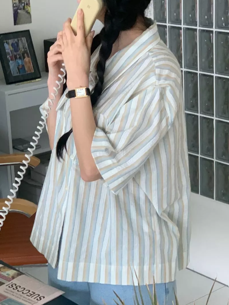Milui - Korean Women Fashion - #pursuepretty - Roi Shirt - 11