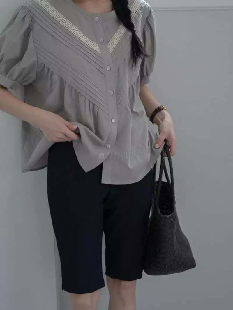 Milui - Korean Women Fashion - #thatsdarling - Nunu Blouse - 8